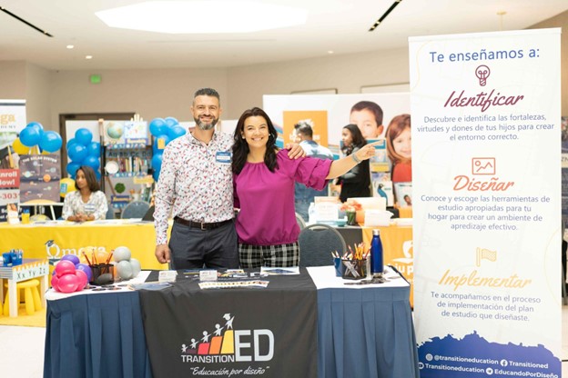 Ana Maria and Ricardo Bagnuoli founded TransitionED to help Spanish-speaking parents take on the role of primary educators. They support Hispanic families from many Latin American countries, including Colombia, Argentina, the Dominican Republic, and Venezuela.