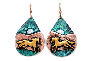 Bridle Up Hope earrings