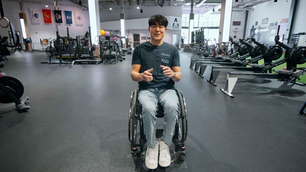 At 19, Ryan Chen was snowboarding on a 35-foot jump when he over-rotated on a flip and shattered his spine.