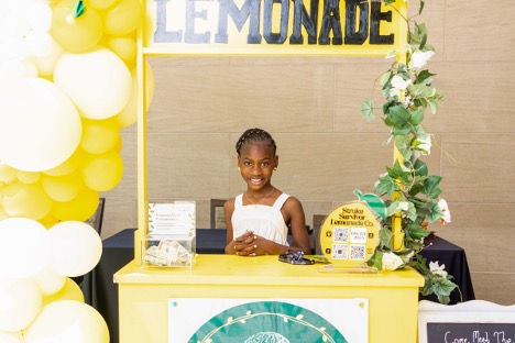 Lemonade Day hasn’t just increased Kyrei’s confidence in herself — it also allowed her to give back to the hospital that saved her life.