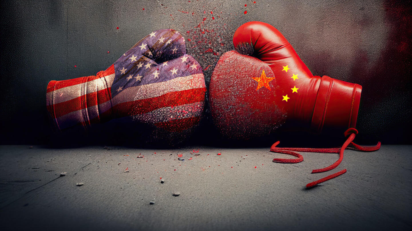 The U.S. and China are squaring off on the global stage.