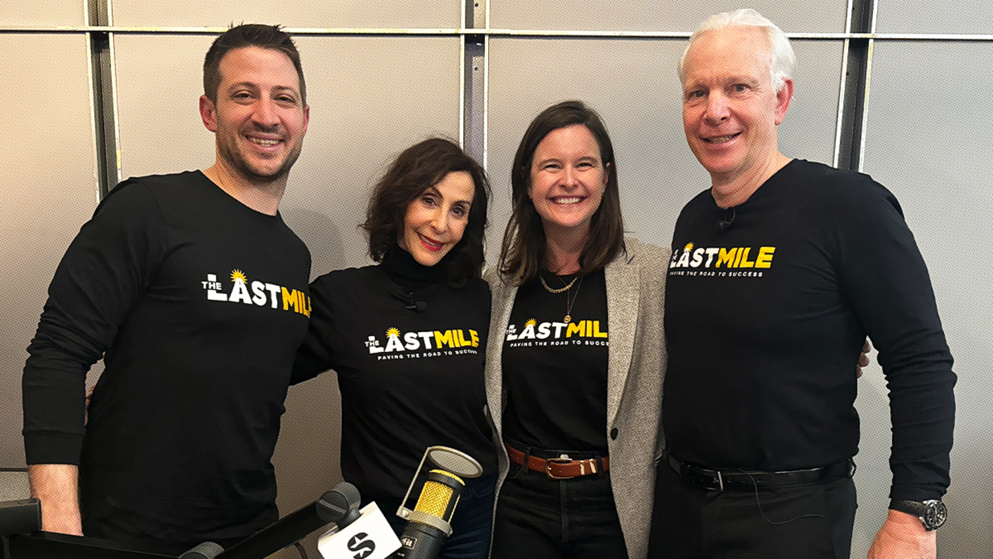 Stand Together Senior Vice President Evan Feinberg pictured alongside leaders of The Last Mile program.