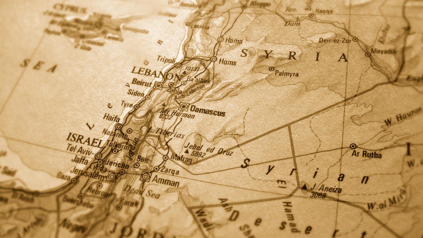 map of the Middle East