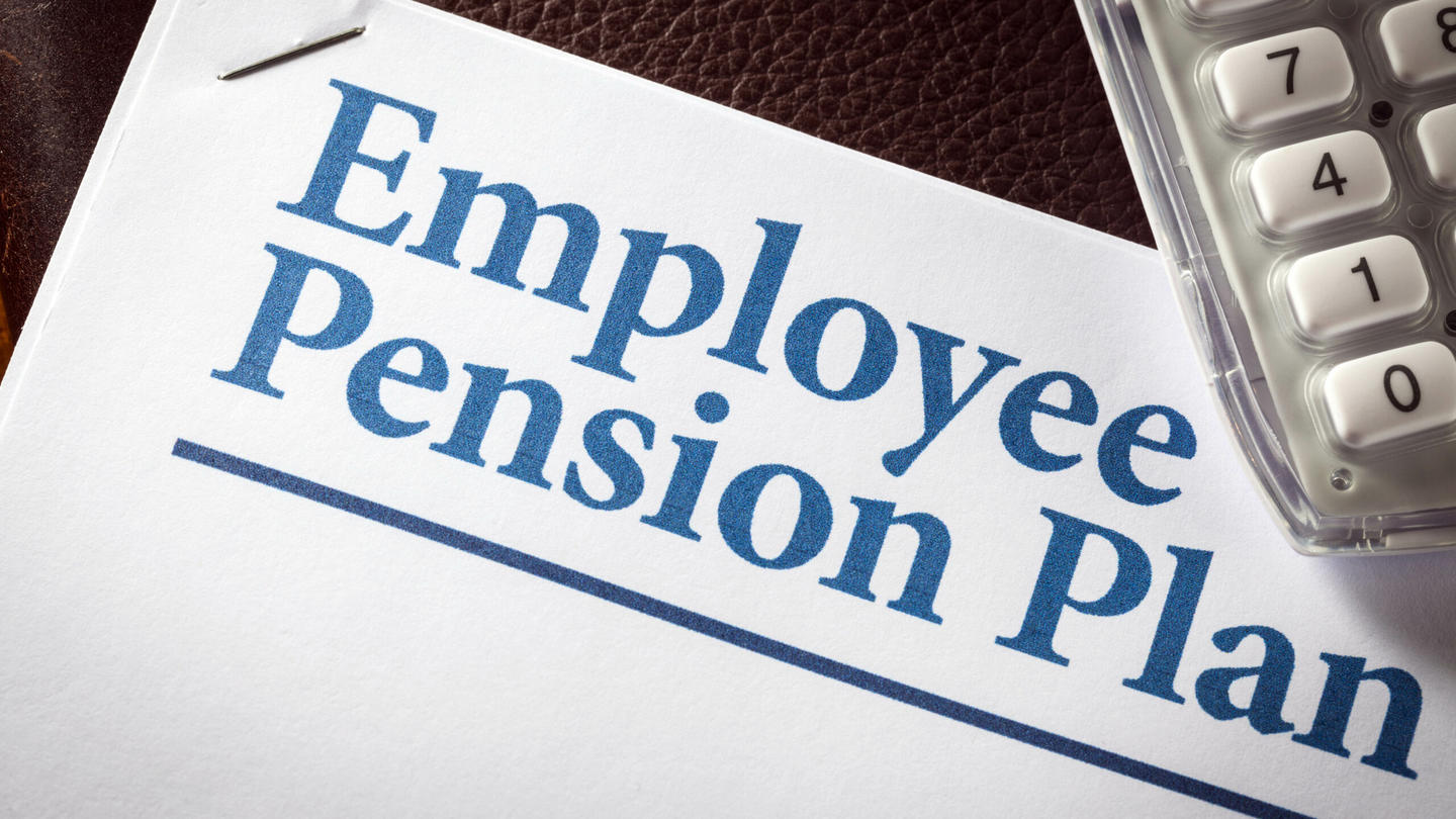 Employee Pension Plan Document Header