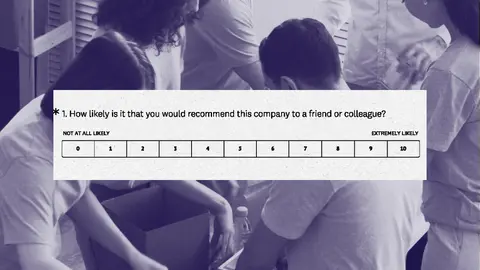Net Promoter Score survey question