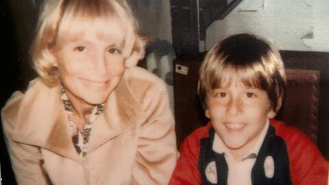 Jim Pitofsky and his mom