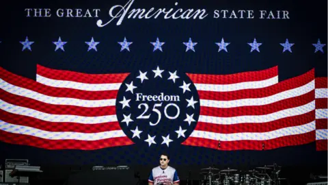 Americans for Prosperity celebrates the 250th anniversary of the signing of the Declaration of Independence at its exhibit at the Great American State Fair.