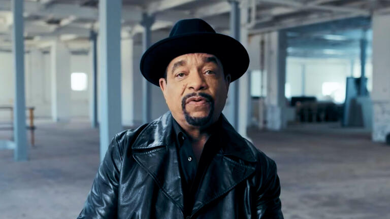 Legendary rapper Ice-T during an interview about the importance of free speech.