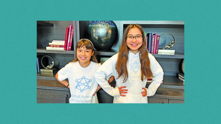 Sumay and Aila Lu, founders of the online WEquil School and WEquil App