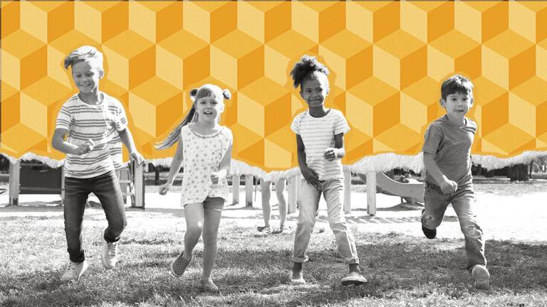 Children playing