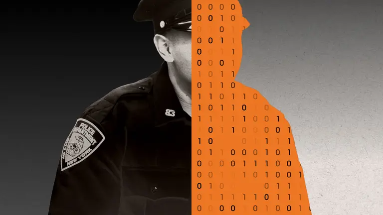 Police officer in uniform.