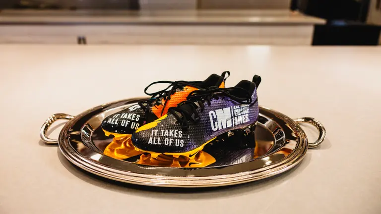 Miles Killebrew's cleats.