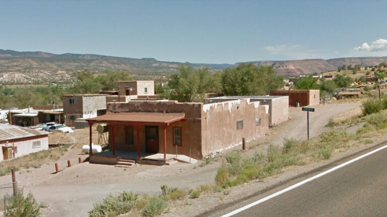 An abandoned building
