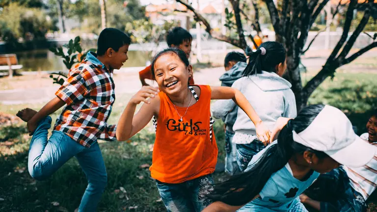 Children playing