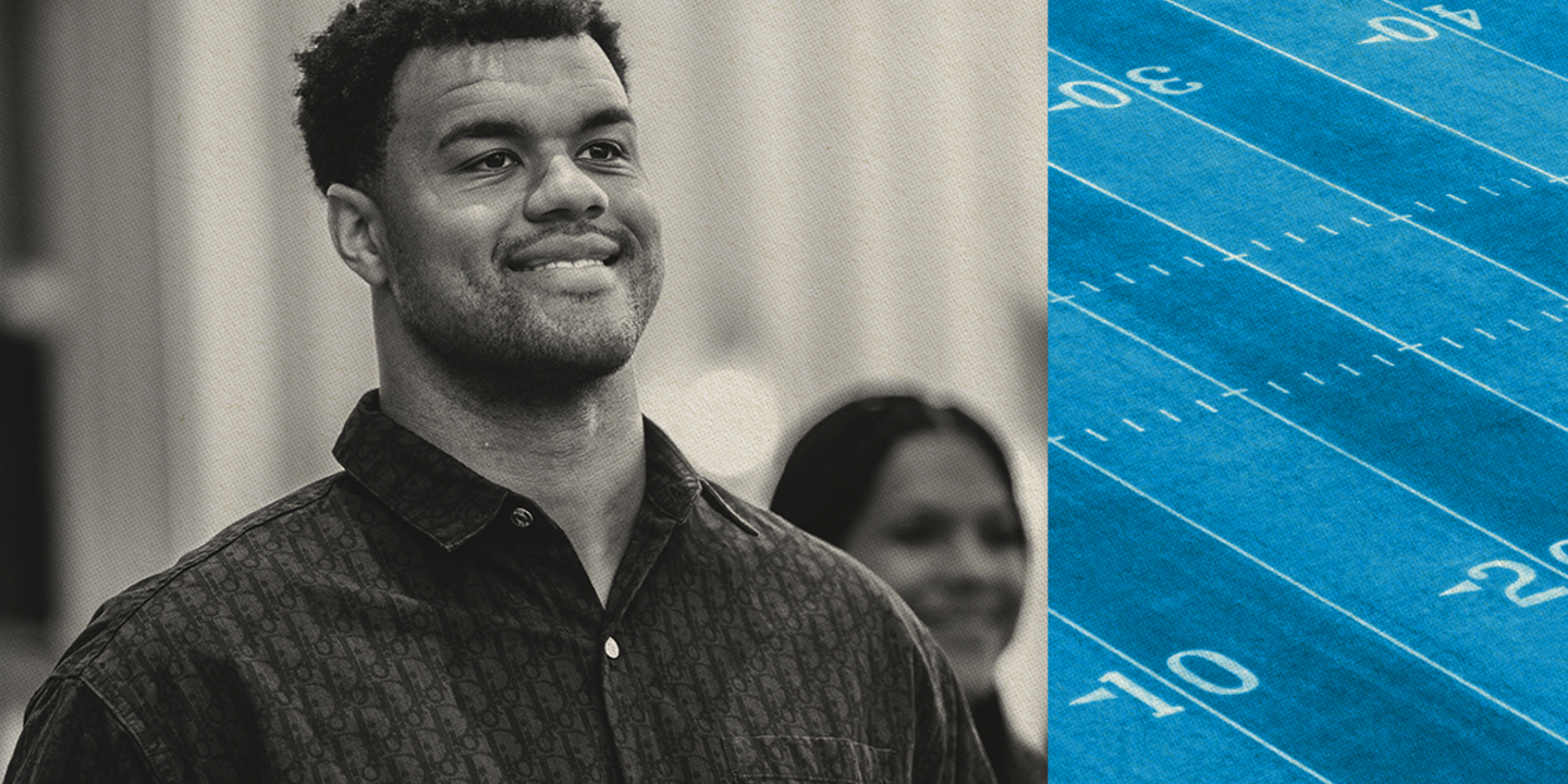 Arik Armstead smiling
