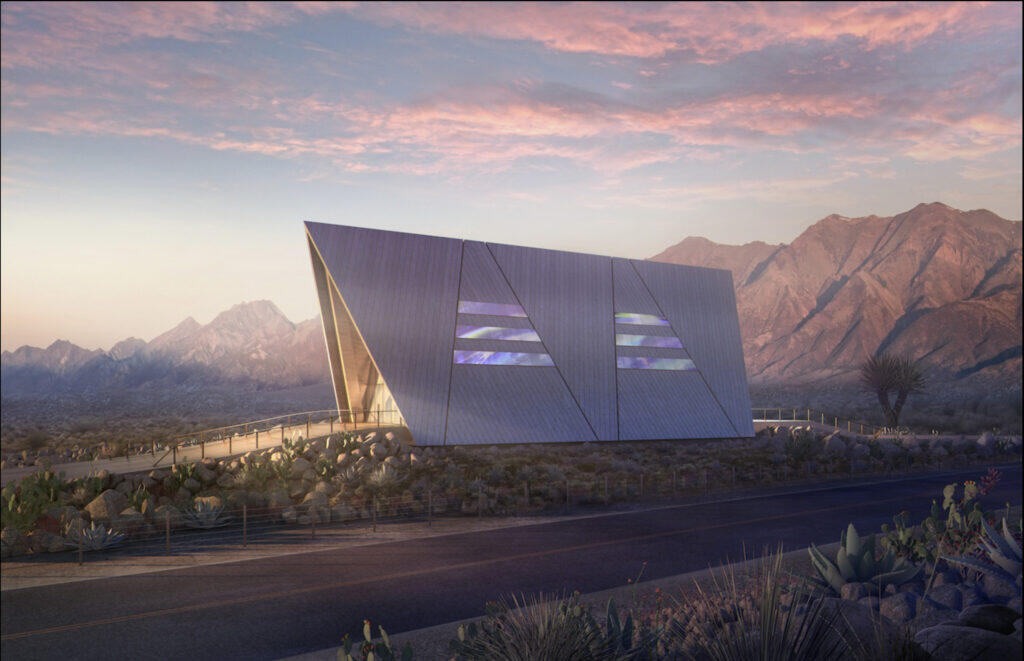 An artist rendering of Oklo’s Aurora powerhouse