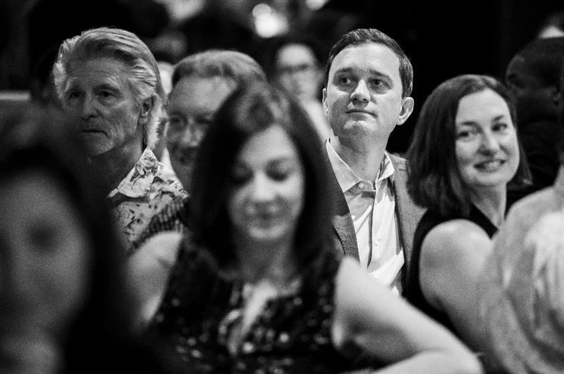 Brian Hooks in the crowd.