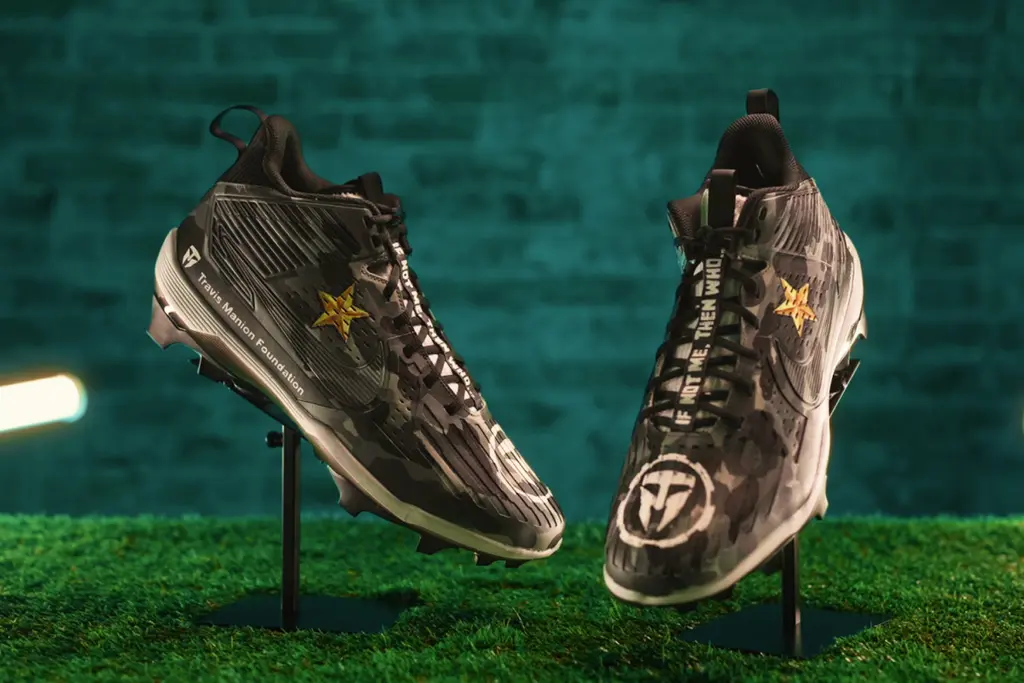 Lane Johnson's cleats.