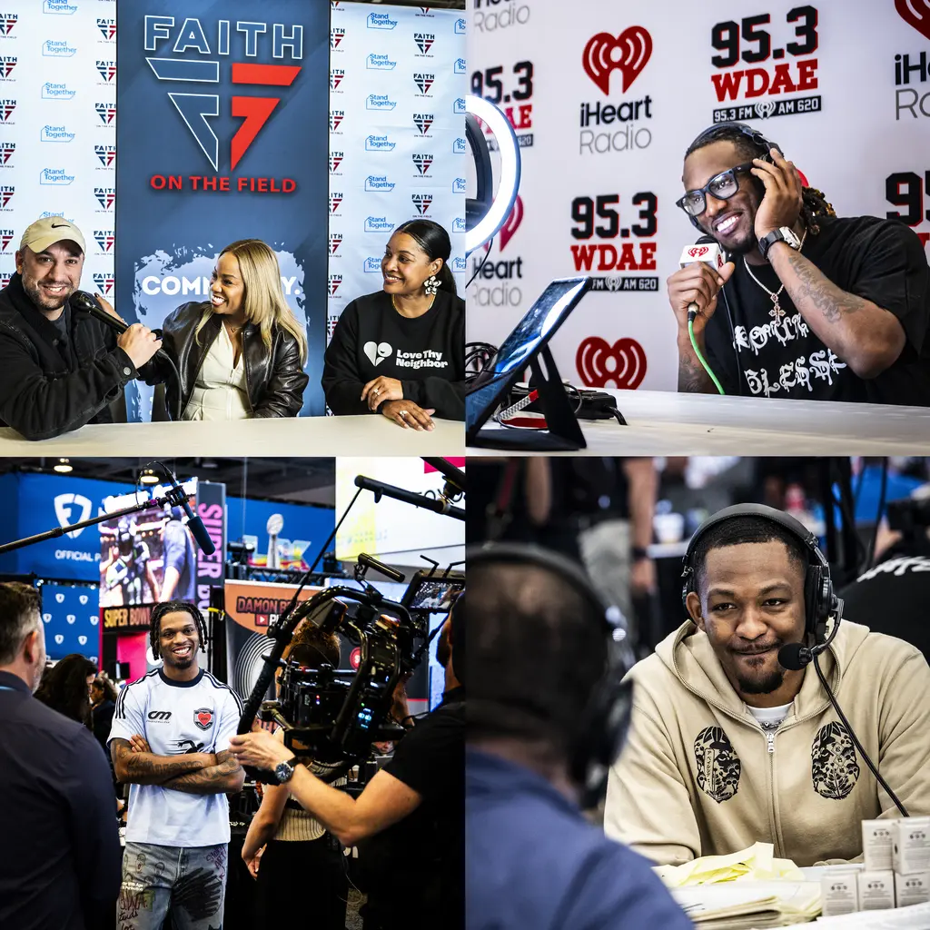 Photos from Radio Row.