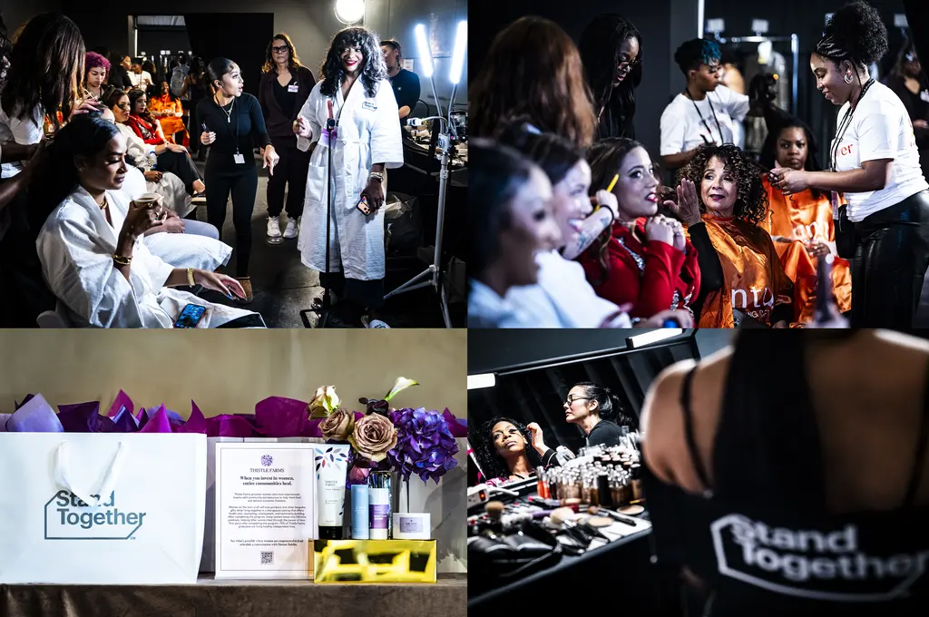 Photos from Off the Field NFL Wives Association’s annual fashion show.