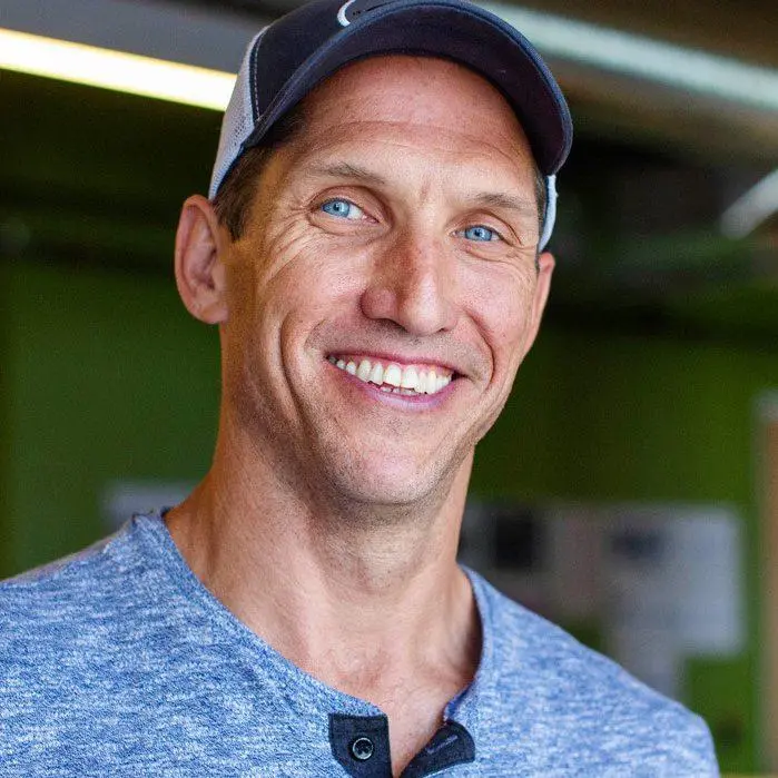 Chris Schuhmacher smiling