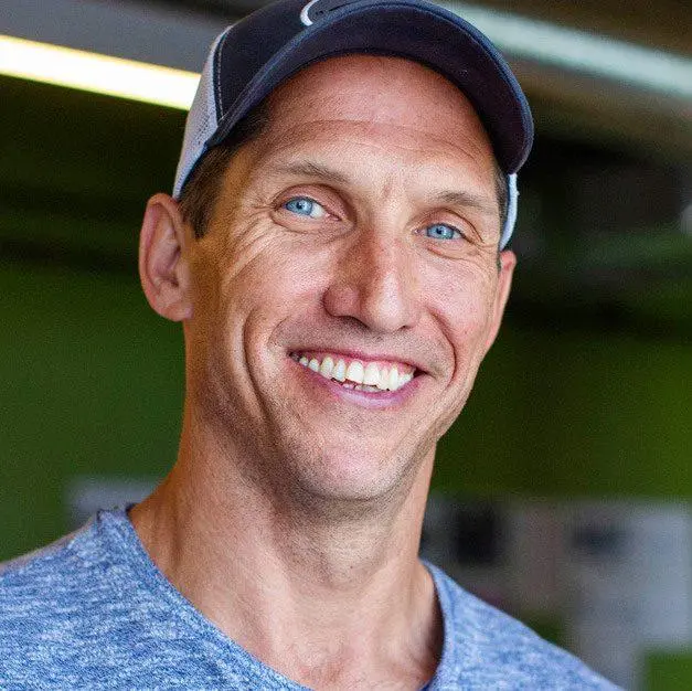 Chris Schuhmacher smiling