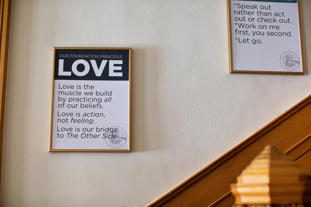 A sign about love